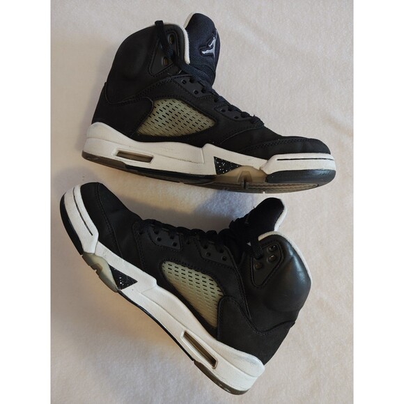 Nike Air Jordan 5 Retro Oreo Black White Men’s Size 7 Basketball Shoes main image 6